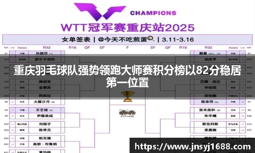 重庆羽毛球队强势领跑大师赛积分榜以82分稳居第一位置